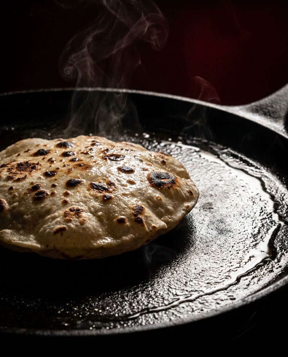 Homemade flour tortillas with GILD Pork Lard
