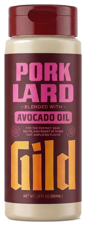GILD Pork Lard bottle